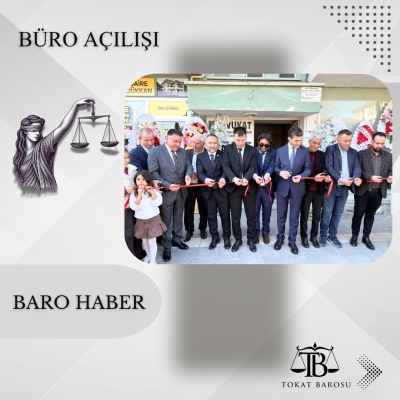 Av. İsmail Furkan YAYLACI'nın Büro Açılışı Gerçekleştirildi.