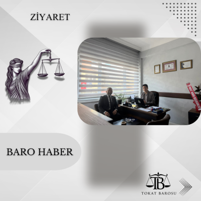 Baromuzdan Av. Yusuf İzzet ALDEMİR' e Hayırlı Olsun Ziyareti