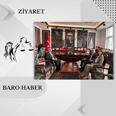 Tokat 1. Sulh Ceza Mahkemesi ve İnfaz Hakimliğinden Baromuza ziyaret.