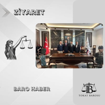CEMAL KALE, YAŞAR İNCE VE CÜNEYT BOZKURT’TAN BARO BAŞKANIMIZA HAYIRLI OLSUN ZİYARETİ