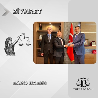 SAMSUN CUMHURİYET BAŞSAVCISI MUSTAFA ÇAKMAK’A HAYIRLI OLSUN ZİYARETİ