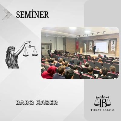 TOKAT BAROSUNDAN ÖĞRENCİLERE MESLEKİ REHBERLİK DESTEĞİ